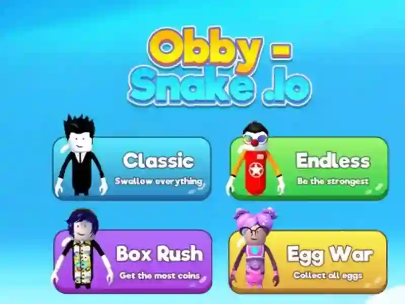 Mchezo Obby - Snake .Io online