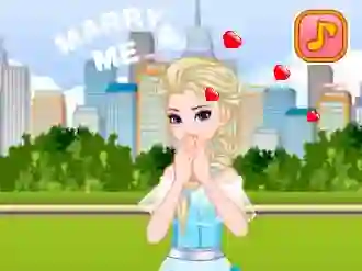 Mchezo Perfect Proposal Elsa online