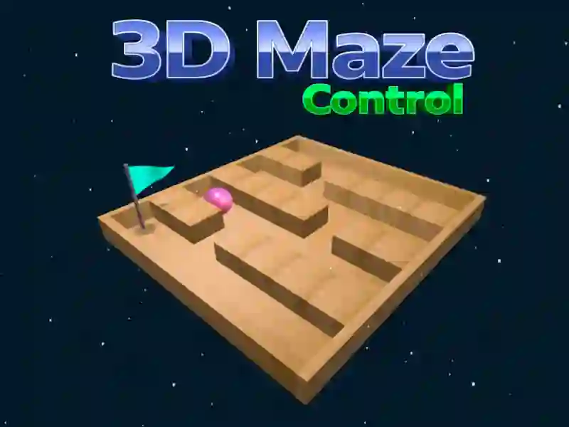 Mchezo 3D Maze Control online
