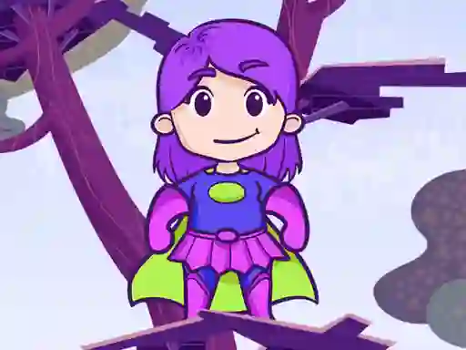 Mchezo Purple Hero Jigsaw online