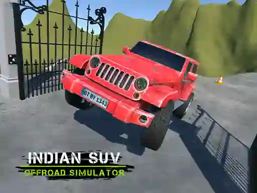 Mchezo Indian Suv Offroad Simulator online
