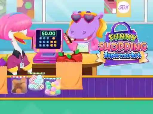 Mchezo Funny Shopping Supermarket online