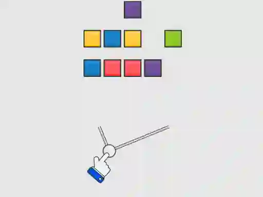 Mchezo Slingshot vs Bricks online