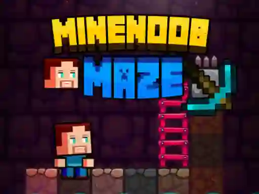 Mchezo MineNoob Maze online