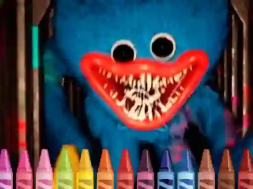 Mchezo Huggy Wuggy Coloring online