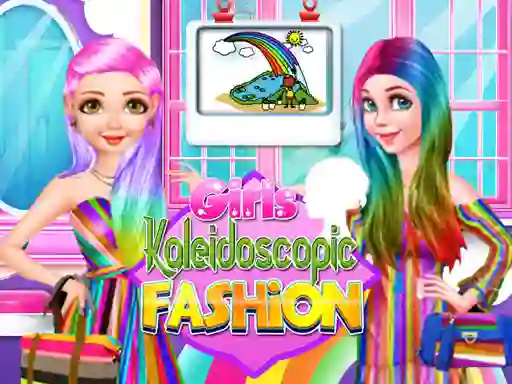Mchezo Girls Kaleidoscopic Fashion online