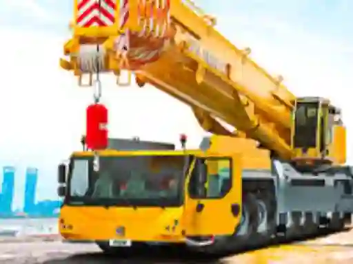 Mchezo Heavy Crane Simulator online