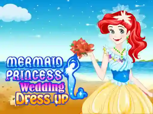 Mchezo Mermaid princess wedding dress online
