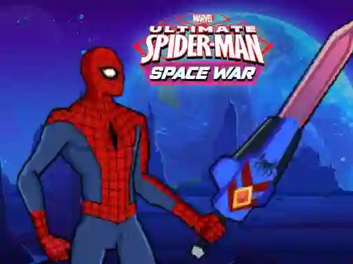 Mchezo Spiderman Space War online
