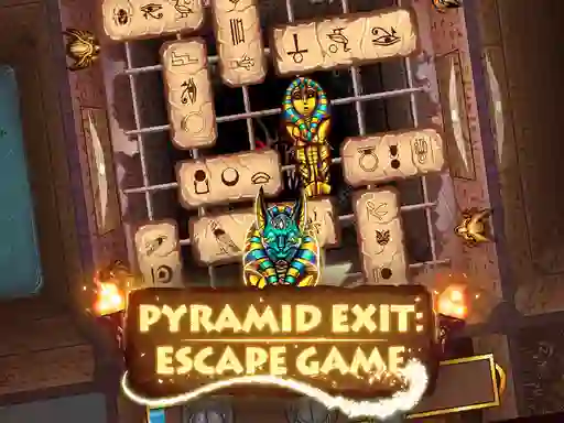 Mchezo Pyramid Exit Escape Game online