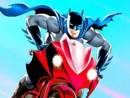 Mchezo Batman Motorbike Racing online