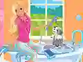 Mchezo Barbie Pet Wash online