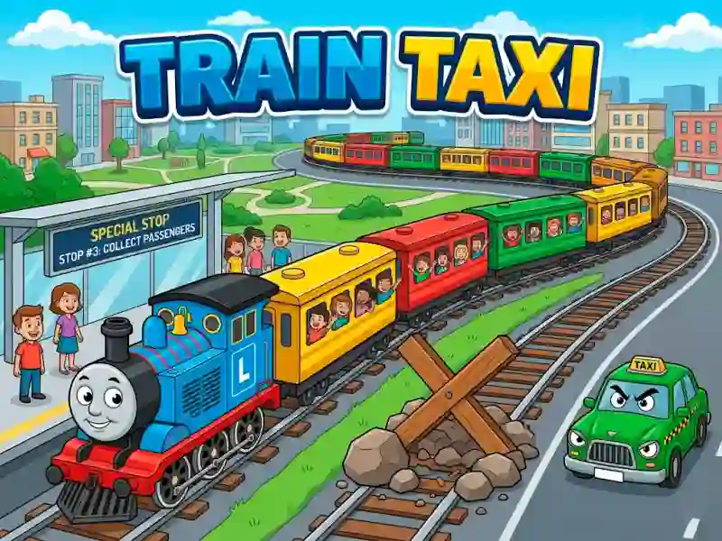 Mchezo Train Taxi online
