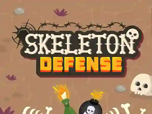 Mchezo Skeleton Defense online
