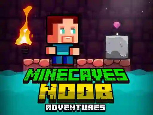 Mchezo Minecaves Noob Adventure online