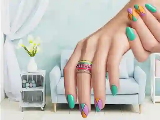 Mchezo Nail Art Puzzle online