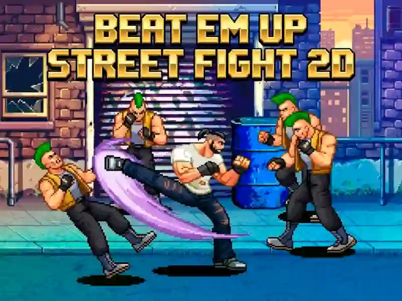 Mchezo Beat Em Up Street Fight 2d online
