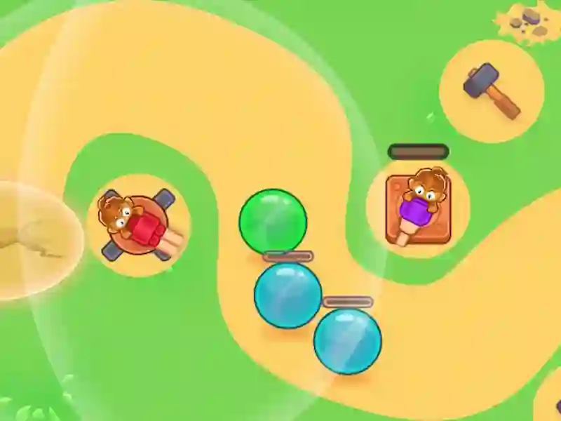 Mchezo Monkey Bubble Defense online