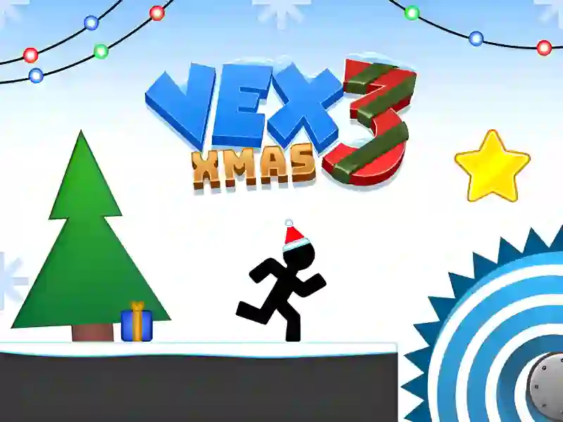 Mchezo Vex 3 Xmas online
