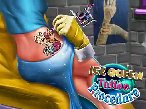 Mchezo Ice Queen Tattoo Procedure online