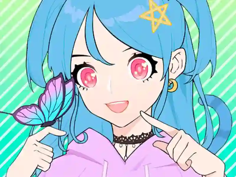 Mchezo Anime Avatar Design online