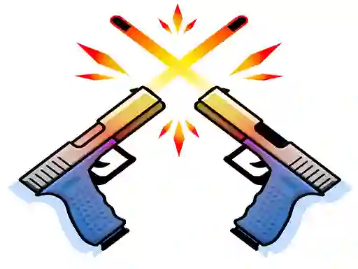 Mchezo Double Guns online