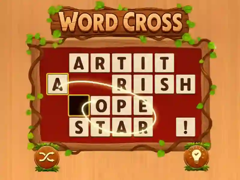 Mchezo Word Cross online