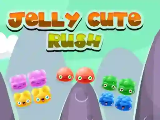 Mchezo Cute Jelly Rush online