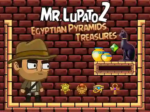 Mchezo Mr Lupato 2: Egyptian Pyramids Treasures online