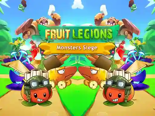Mchezo Fruit Legions: Monsters Siege online