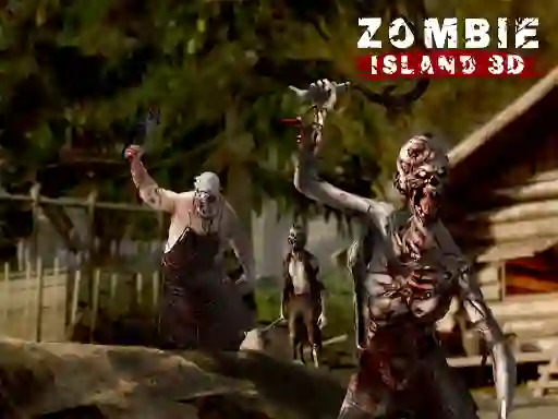 Mchezo Zombie Island 3D online