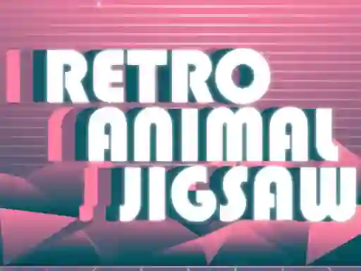 Mchezo Retro Animal Jigsaw online
