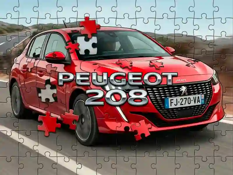 Mchezo Peugeot 208 online