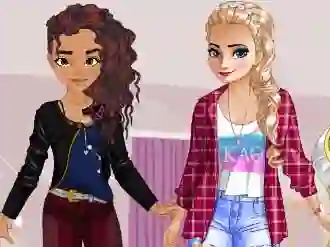 Mchezo Princess Sorority Sisters online
