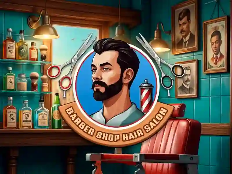 Mchezo Barber Shop Hair Salon Sim online