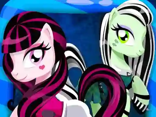 Mchezo My Monster High Pony Girls online