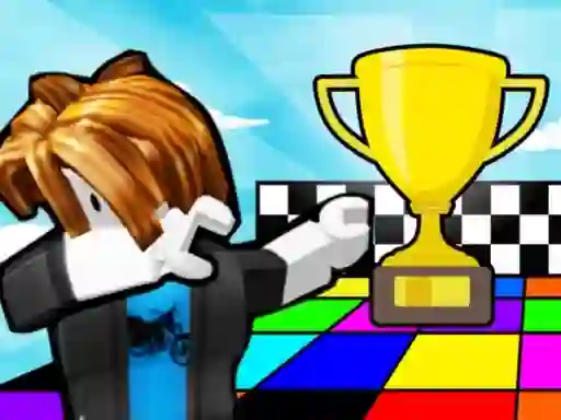 Mchezo Color Race Obby online