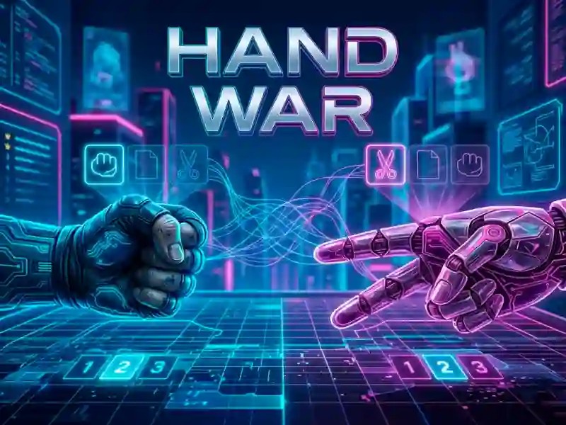 Mchezo Hand War online
