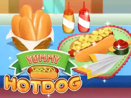 Mchezo Yummy Hotdog online