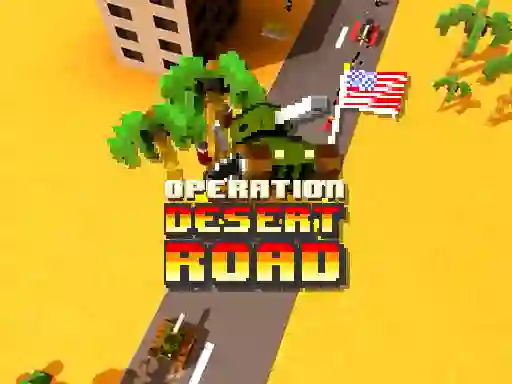 Mchezo Operation Desert Road online