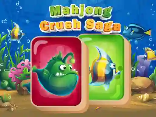 Mchezo Mahjong Crush Saga online
