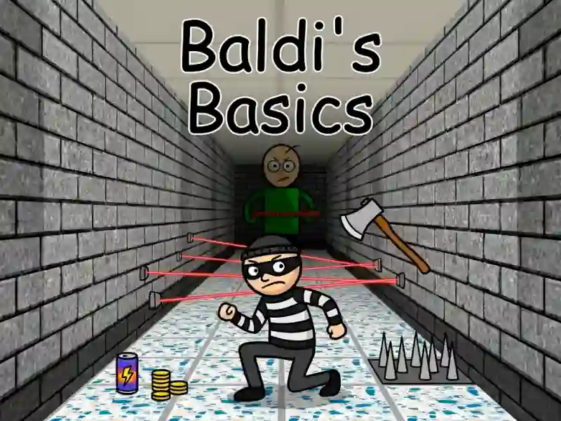 Mchezo Baldi's Basics online