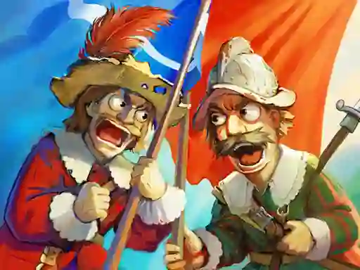 Mchezo Musketeers Gunpowder vs Steel online