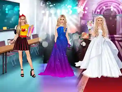 Mchezo Superstar Career Dress Up online