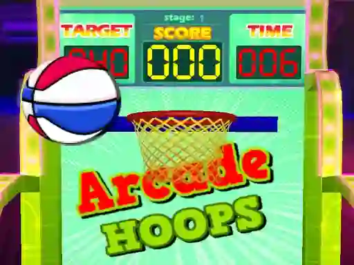 Mchezo Arcade Hoops online