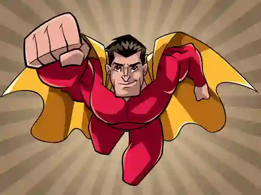 Mchezo Aamazing Superheroes Coloring online