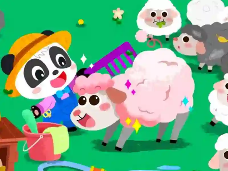 Mchezo Baby Panda Animal Farm online