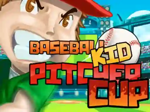 Mchezo Baseball Kid Pitcher Cup online