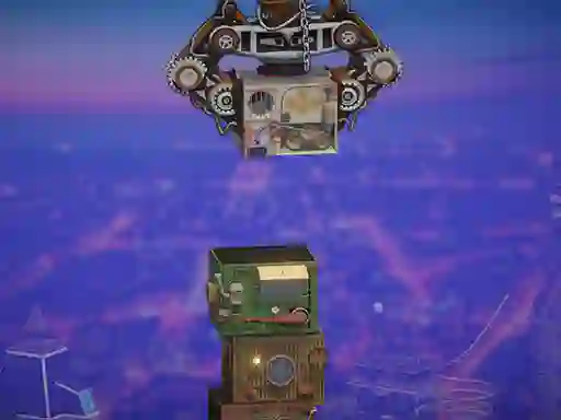 Mchezo Steampunk Tower Builder online