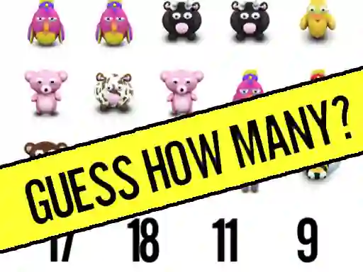 Mchezo Guess How Many online